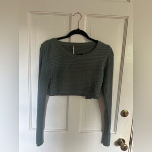 Free People cropped sweater